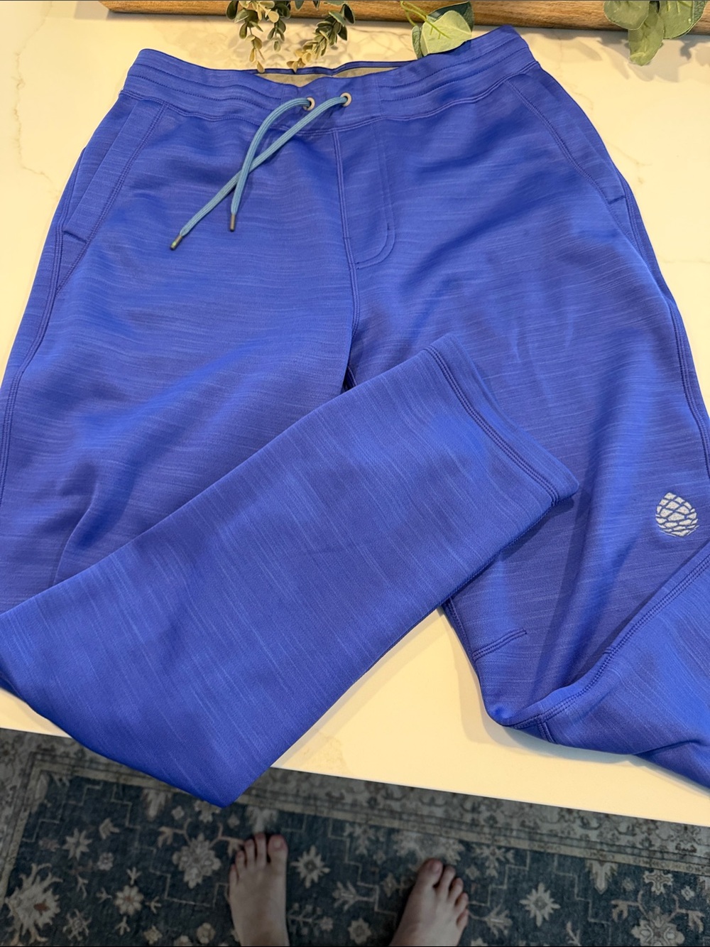 Men’s Stio bluish-purple Jogger Lounge Pants size Medium-new w/o tags